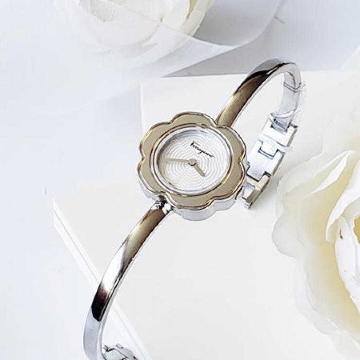 Đồng hồ Salvatore Ferragamo Fiore Silver