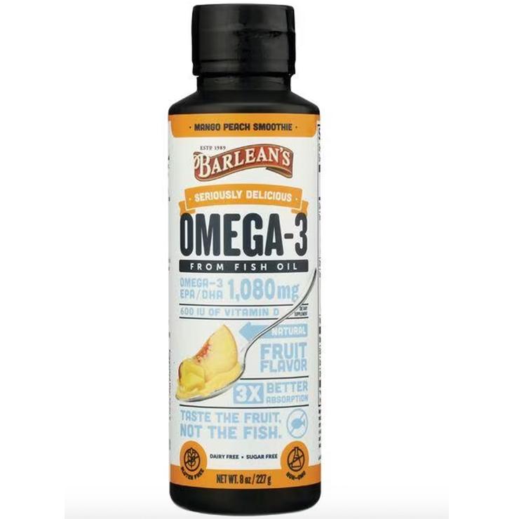 Thực phẩm chức năng chứa dầu cá: Barlean's Omega-3 from Fish Oil